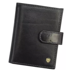    Rovicky TW-04-RVT RFID čierna pánska kožená aktovka 7,5 x 10 x 2 cm