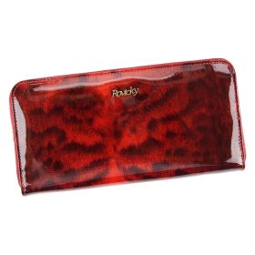    Rovicky 8807-PTR RFID červená dámska peňaženka z hovädzej kože 20 x 10 x 3 cm
