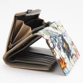    Cavaldi PN23 FL MULTI dámska kožená peňaženka z koženého vlákna 14,5 x 8,5 cm