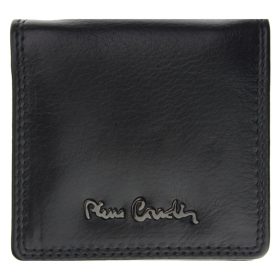    Pánska kožená peňaženka Pierre Cardin EKO06 841 čierna 8 x 7,5 x 2,5 cm
