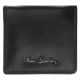 Pierre Cardin EKO06 841 fekete férfi bőr pénztárca 8 x 7.5 x 2.5 cm 