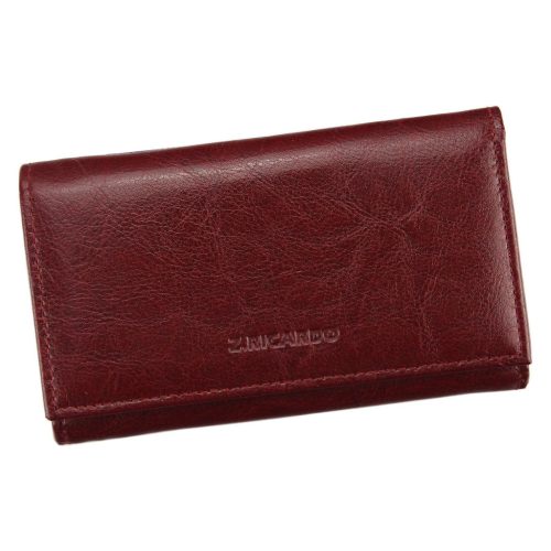  Z.Ricardo 040 bordová dámska peňaženka z hovädzej kože 14,5 x 8,5 x 3,5 cm