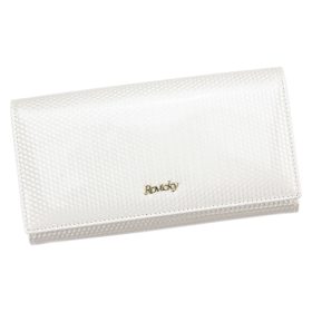  Rovicky 8803-SBR RFID modrá dámska peňaženka z hovädzej kože 19,5 x 11 x 3,5 cm