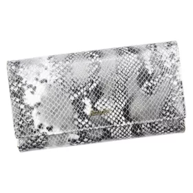    Rovicky 8803-SNR RFID strieborná dámska kožená peňaženka 19,5 x 11 x 3,5 cm