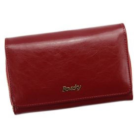   Rovicky 8806-BPR RFID čierna dámska peňaženka z hovädzej kože 16 x 10,5 x 4 cm