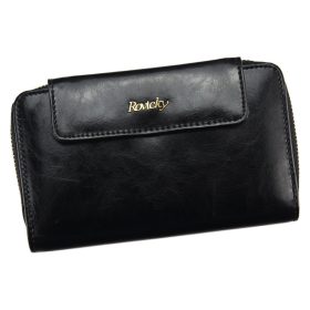    Rovicky 8808-BPR RFID čierna dámska peňaženka z hovädzej kože 17 x 10 x 3,5 cm