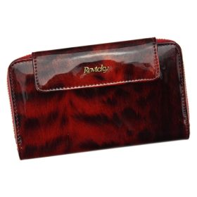    Rovicky 8808-PTR RFID čierna dámska peňaženka z hovädzej kože 17 x 10 x 3,5 cm