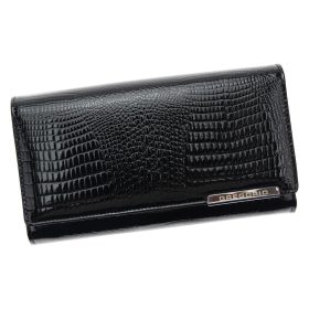    Dámska kožená peňaženka Gregorio GF121 čierna 20 x 10 x 4 cm