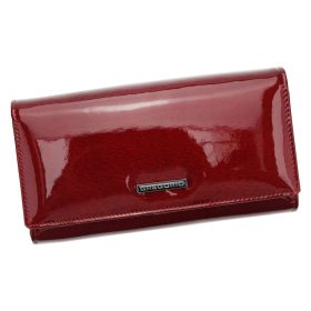   Gregorio PT-121 červená dámska kožená peňaženka 20 x 10 x 4 cm