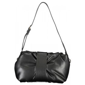    Dámska čierna kabelka cez rameno Patrizia Pepe 30 x 20 x 13 cm