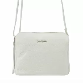    Pierre Cardin FRZ 1655 biela dámska kožená kabelka 24 x 18,5 x 10 cm