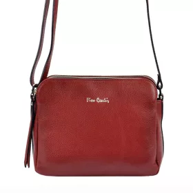    Pierre Cardin FRZ 1655 biela dámska kožená kabelka 24 x 18,5 x 10 cm