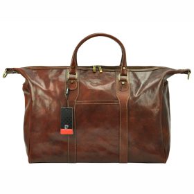    Pierre Cardin 4220 GNC čierna kožená cestovná taška 57 x 37 x 25 cm