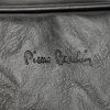  Dámska kožená kozmetická taška Pierre Cardin LF09 6012 čierna 21 x 14 x 6 cm
