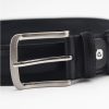  Pánsky opasok Pierre Cardin PSN 6209 z hovädzej kože čierny 4 cm