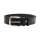  Pánsky opasok Pierre Cardin PSN 6210 z hovädzej kože čierny 4 cm