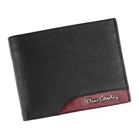    Pánska kožená peňaženka Pierre Cardin TILAK34 8805 čierno-červená 12,5 x 9,5 x 2 cm