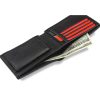 Pierre Cardin TILAK38 8805 RFID fekete-piros férfi bőr pénztárca 12.5 x 9.5 x 2 cm