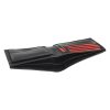 Pierre Cardin TILAK38 8805 RFID fekete-piros férfi bőr pénztárca 12.5 x 9.5 x 2 cm