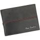  Pierre Cardin TILAK38 8806 RFID čierno-červená pánska peňaženka z hovädzej kože 12,5 x 9,5 x 2 cm