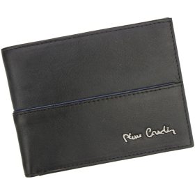    Pierre Cardin TILAK38 8806 RFID čierna pánska peňaženka z hovädzej kože 12,5 x 9,5 x 2 cm