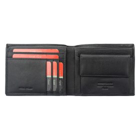    Pierre Cardin TILAK38 8806 RFID čierna pánska peňaženka z hovädzej kože 12,5 x 9,5 x 2 cm