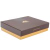 EL FORREST 2400-62 RFID čierno-červená pánska kožená peňaženka 12 x 10 x 2,5 cm