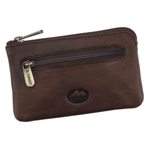 Puzdro na dokumenty z hnedej hovädzej kože EL FORREST 6030-22 11,5 x 7 x 2 cm