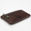  Puzdro na dokumenty z hnedej hovädzej kože EL FORREST 6030-22 11,5 x 7 x 2 cm
