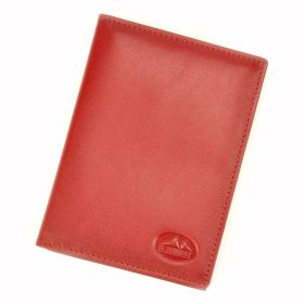    EL FORREST 879-47 RFID červený kožený držiak na dokumenty 9,3 x 12,8 x 1,5 cm