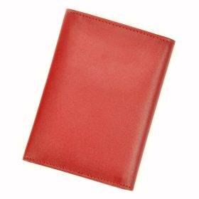    EL FORREST 879-47 RFID červený kožený držiak na dokumenty 9,3 x 12,8 x 1,5 cm