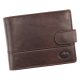  EL FORREST 892-22 RFID hnedá pánska kožená peňaženka 12 x 9,5 x 2,5 cm