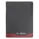  Pierre Cardin TILAK37 326 RFID čierno-červená pánska peňaženka z hovädzej kože 10,5 x 12,7 x 2,8 cm