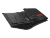  Pierre Cardin TILAK37 326 RFID čierno-červená pánska peňaženka z hovädzej kože 10,5 x 12,7 x 2,8 cm