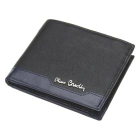    Pierre Cardin TILAK37 8824 RFID čierna pánska peňaženka z hovädzej kože 11 x 9 x 2 cm