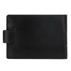  Pánska kožená peňaženka EL FORREST 851-61 s RFID čipom, čierna, 11 x 8 x 2,5 cm