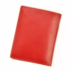    EL FORREST 854-47 RFID červená kožená peňaženka 8 x 10 x 1,5 cm