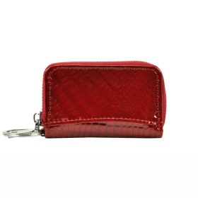   Dámska kožená kľúčenka Jennifer Jones 5139 červená 9 x 5 x 2,2 cm