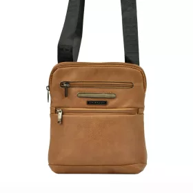    Pánska kožená taška na opasok Pierre Cardin LF08 6008 hnedá 22 x 26 x 6 cm