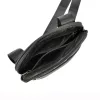  Pánska kožená taška na opasok Pierre Cardin LF08 6008 hnedá 22 x 26 x 6 cm