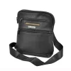  Pánska kožená taška na opasok Pierre Cardin LF08 6008 hnedá 22 x 26 x 6 cm