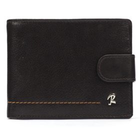    Rovicky N992L-CMC hnedá pánska kožená peňaženka 12,5 x 9,5 x 2,5 cm
