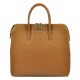  Pierre Cardin 55045 TSC hnedá dámska kožená kabelka 34 x 31,5 x 17 cm