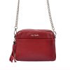  Pierre Cardin FRZ 1652 čierna dámska kožená kabelka 23 x 17 x 8 cm
