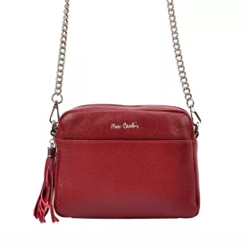    Pierre Cardin FRZ 1652 čierna dámska kožená kabelka 23 x 17 x 8 cm