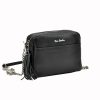  Pierre Cardin FRZ 1652 čierna dámska kožená kabelka 23 x 17 x 8 cm