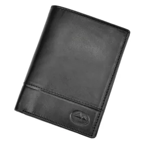    EL FORREST 859-61 RFID čierna pánska kožená peňaženka 13 x 10 x 3 cm