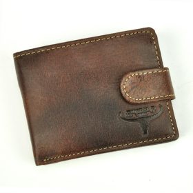    Wild N1190L-HP hnedá pánska peňaženka z hovädzej kože 10,5 x 7,5 x 2,2 cm