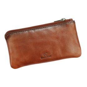    EL FORREST 990-29 hnedá kožená kľúčenka 15 x 7,5 x 1,5 cm