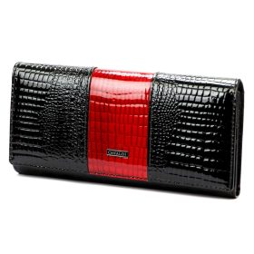    Cavaldi PX24-1-RS čierna dámska kožená peňaženka 18,5 x 9 x 3,5 cm